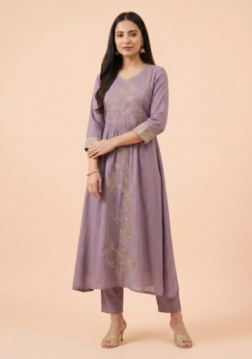 Kurti Long-168477-LAVENDER