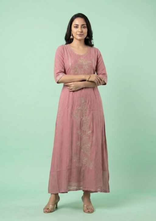 Kurti Long-168477- PINK