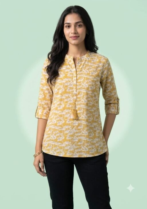 139036-KURTI_3022-YELLOW
