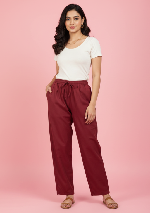 VERTICANE-PANTS-MAROON-8001-166059